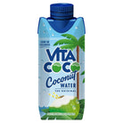 Vita Coco Original Coconut Water 330ml carton with blue cap, palm tree, and coconut design.