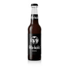 Fritz-Kola Original 330ml glass bottle with dark cola liquid, black label, and silver cap.