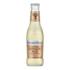 Fever-Tree Premium Ginger Ale 200ml glass bottle with a gold tree logo and label.