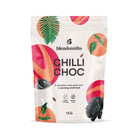White Blendsmiths Chilli Choc 1kg pouch with vibrant orange, pink, and green botanical illustrations.