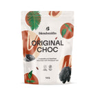 Blendsmiths Original Chocolate Blend 1kg pouch with tropical leaf and cacao pod design.