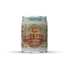 Whitebox XO Vieux Carré 100ml single-serve cocktail can with ornate red and green label.