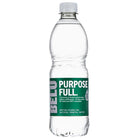 Belu Sparkling Water 500ml PET bottle with a green label and white cap.