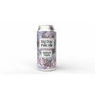 Silver 440ml Jiddler's Tipple Big Day Pale Ale IPA can with a blue, pink, and brown abstract label.
