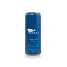 Marna Lemon Iced Tea 330ml can, dark blue with white logo and text, silver top and bottom.