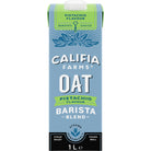 Califia Farms Oat Pistachio Barista Blend 1L carton, light blue with green accents.