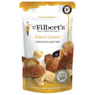 Mr Filbert's Salted Caramel Chocolate & Nut Mix, 75g pouch, with roasted nuts and caramel drizzle.