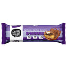 YuBi Bar S'Mores protein bar in purple and white wrapper, showing a chocolate-covered bar with filling.