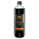 Alchemy Mumbai Chai Elixir Masala 750ml bottle with black liquid and orange label.