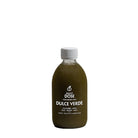 Daily Dose Dulce Verde cold-pressed green juice in a clear bottle with white cap.